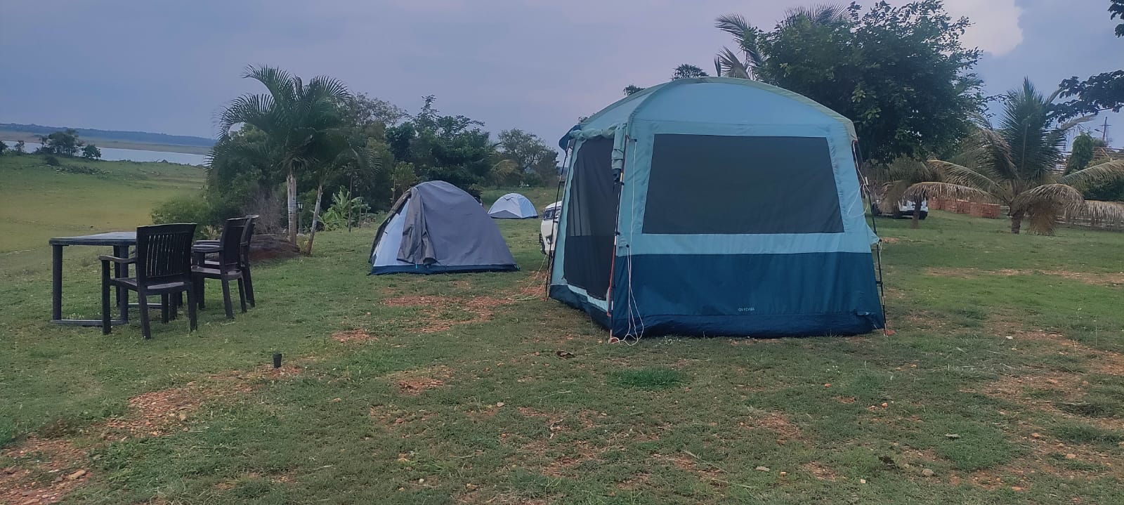 Four Sharing Jungle Tent
